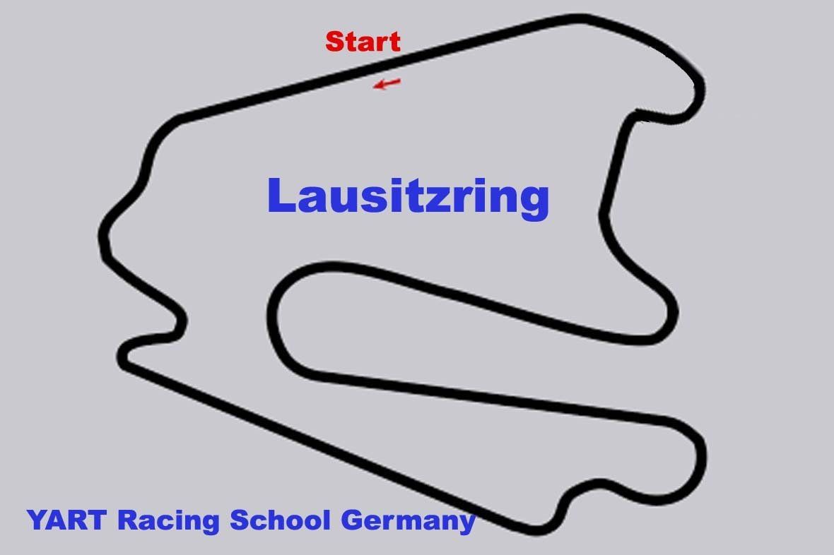 Lausitzring 15.-16. August 2026  Sa/ So  2 Tage Renn.- Kurventraining