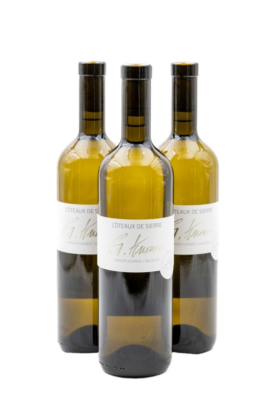 Geschenkbox mit 3 Fl. Coteaux de Sierre AOC VS, Gregor Kuonen
