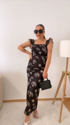 Conjunto falda pareo con top