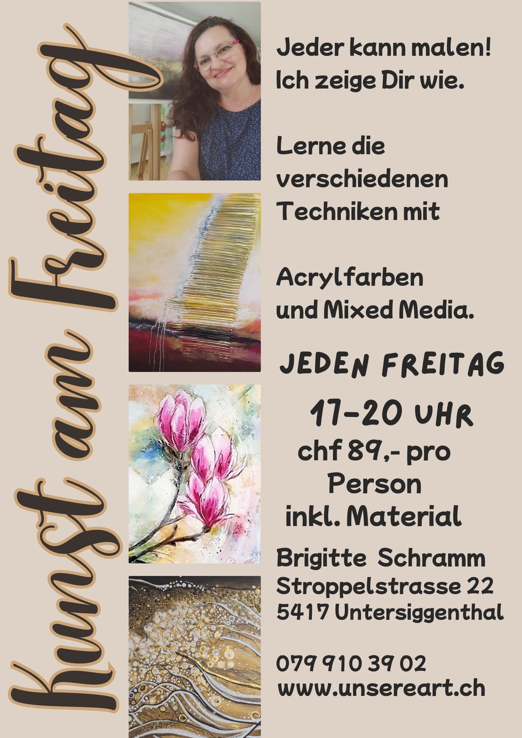 Malkurs am Freitag