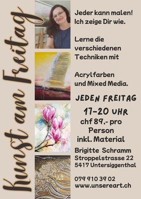 Malkurs am Freitag