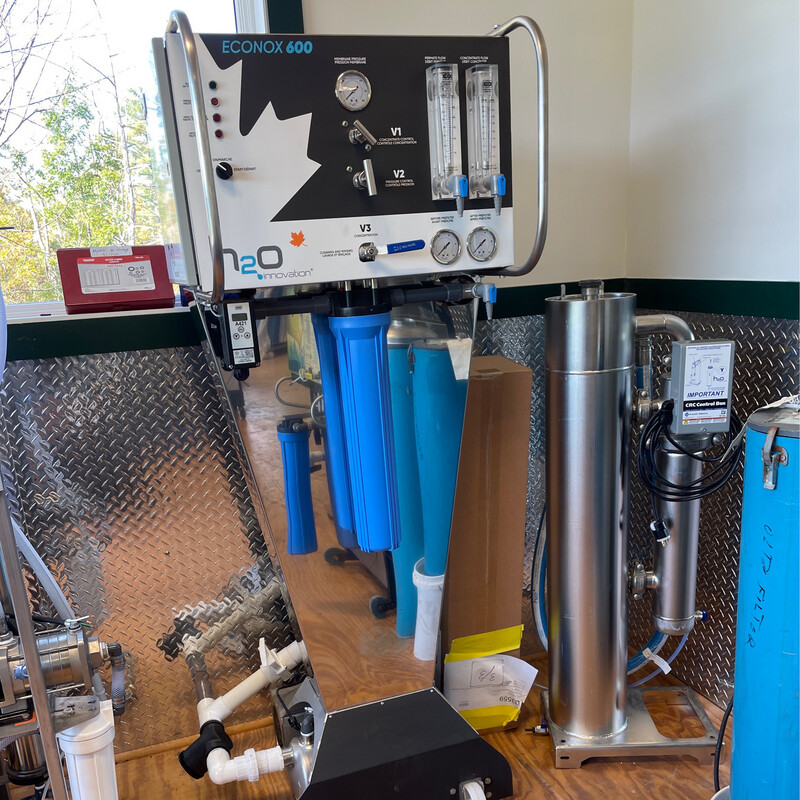 H20 Econox 600 RO Machine
