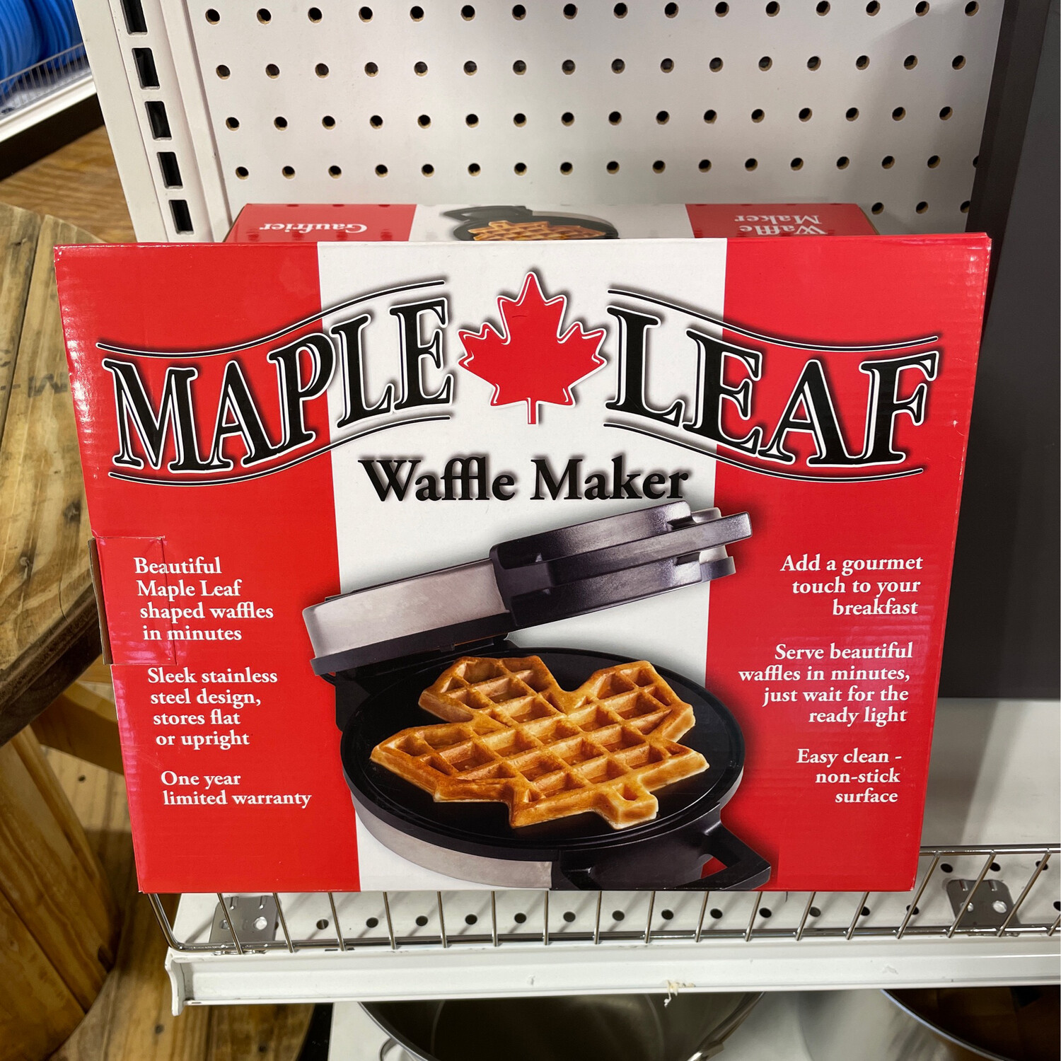 Electric  Maple Leaf Waffle Maker