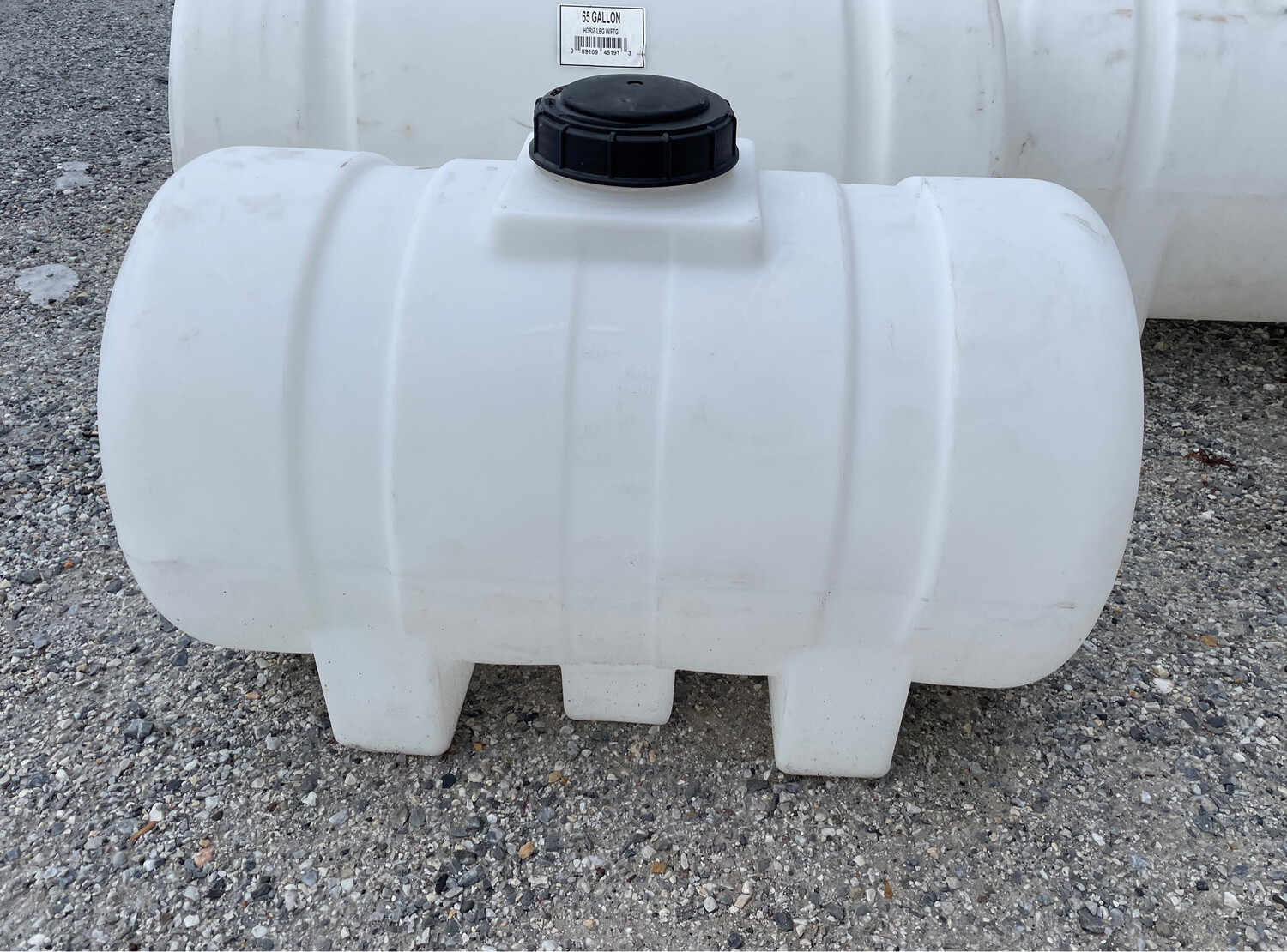 Horizontal Poly Tank 35 Gallon