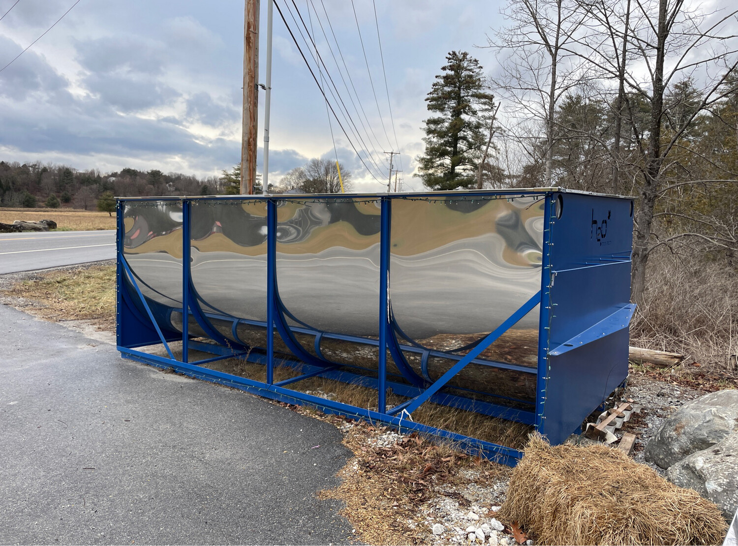H20 SS Tank 4275g 8 x 210 x70
