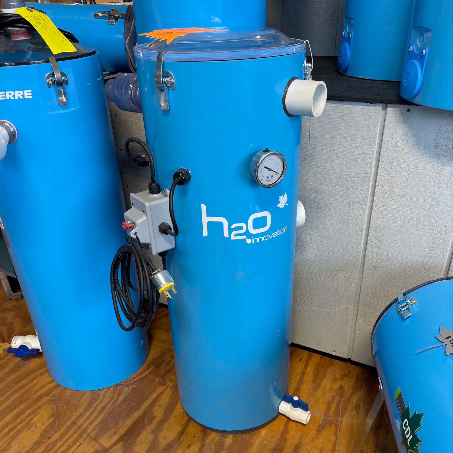 12 x 36 H2O Vertical Electric Extractor 1x0.5hp
