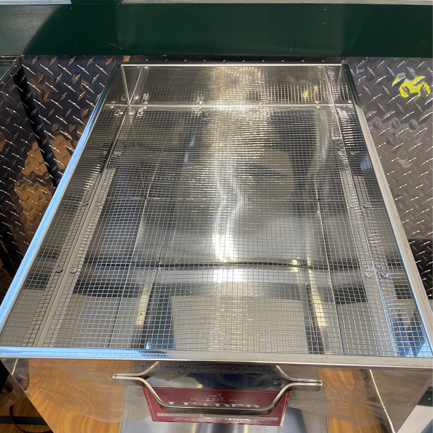 Complete 16&quot; x 24&quot; Canner (Cover, Stand, Pan, Filter Rack)