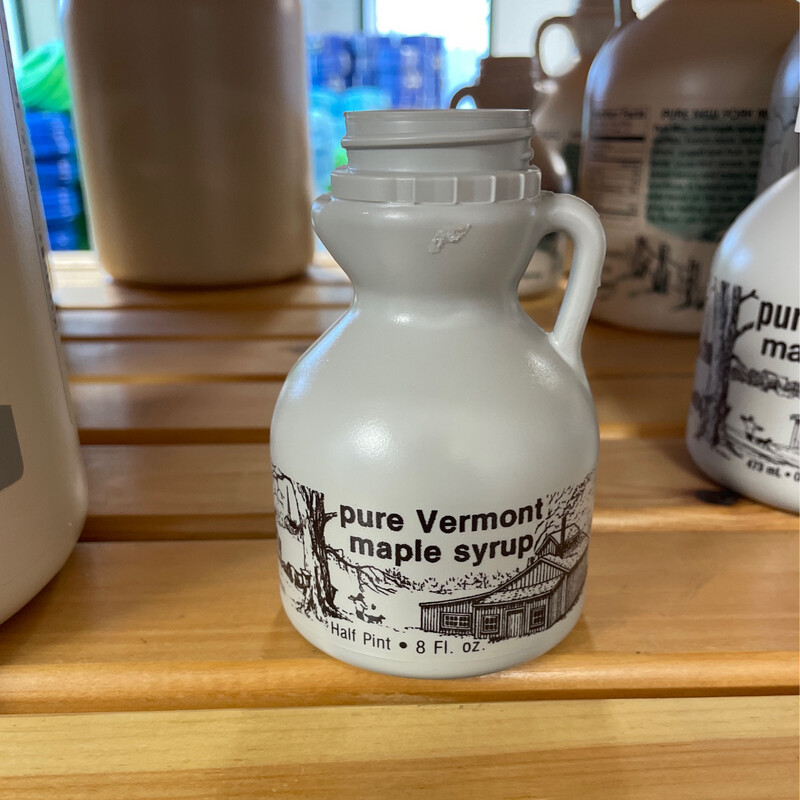 VT Light Brown 1/2 pint (8oz) Jug (100/cs)