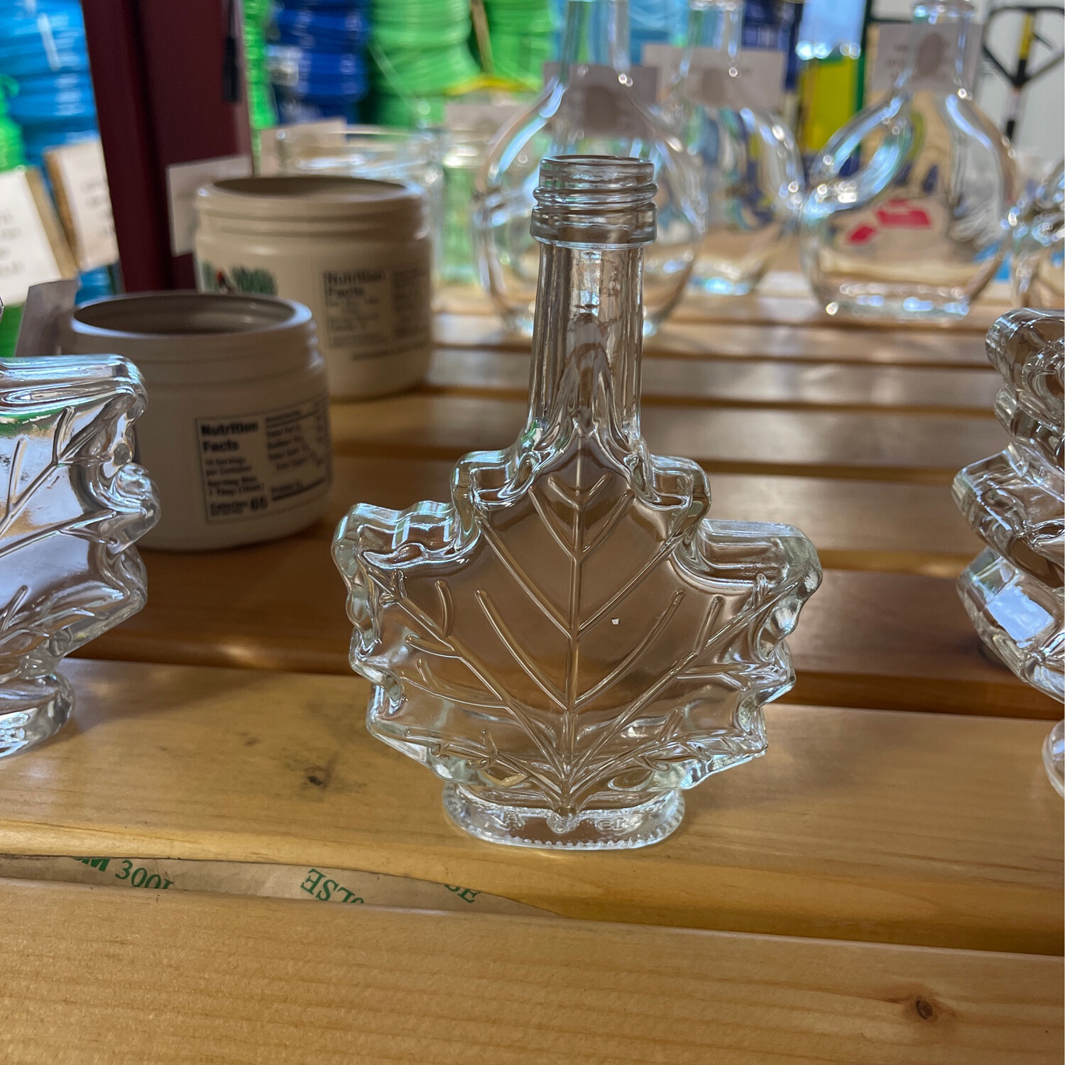50 ML Glass Leaf Nip Bottle (48/cs)