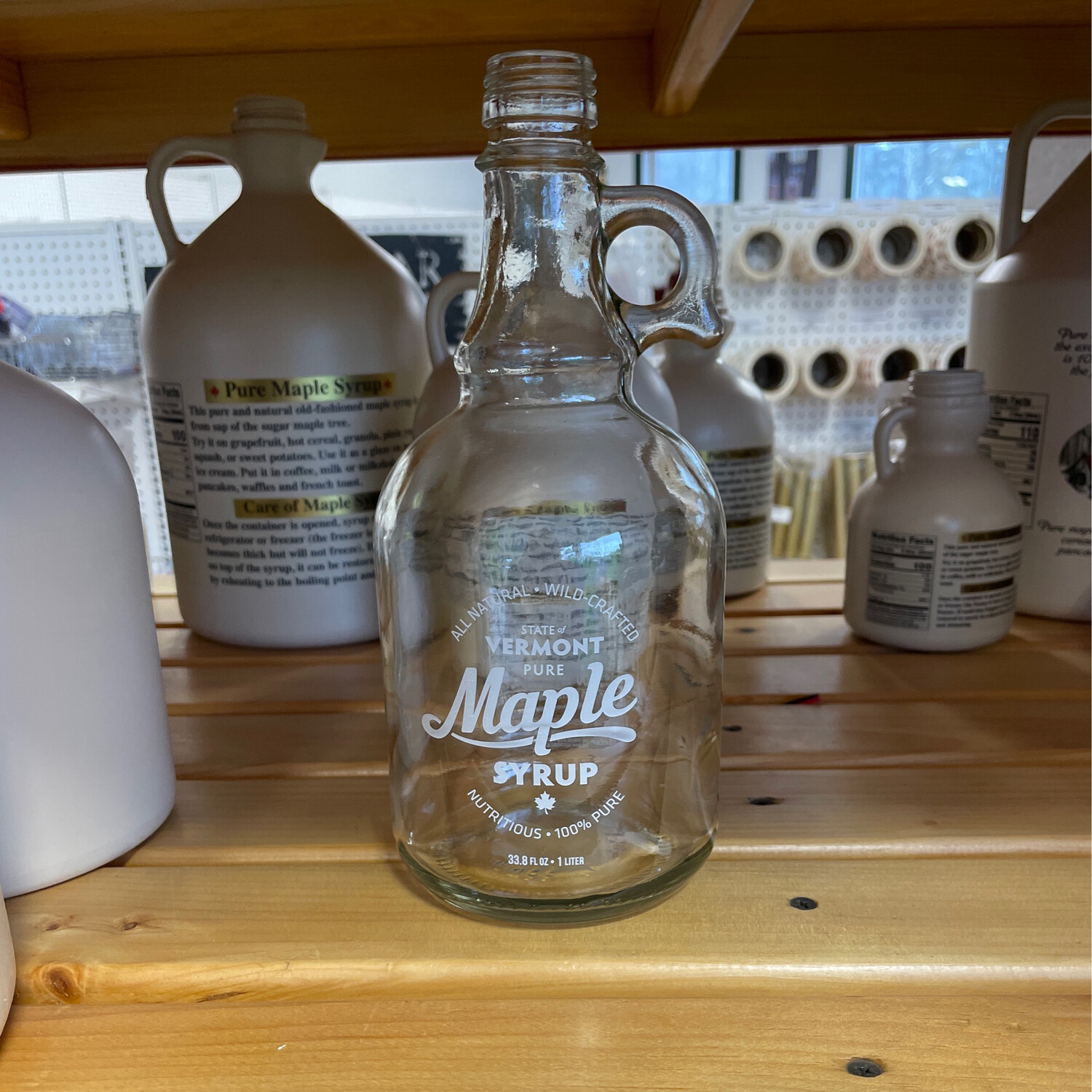 1 Liter VSMA Gallone Glass Jug (12/cs)