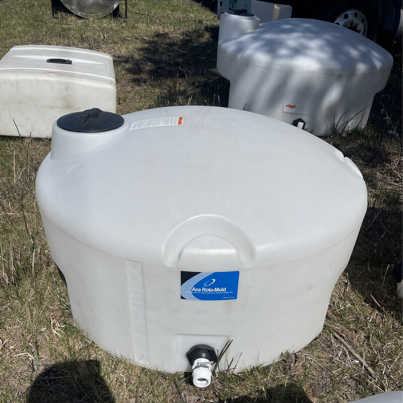 Used 210g poly pick up style tank