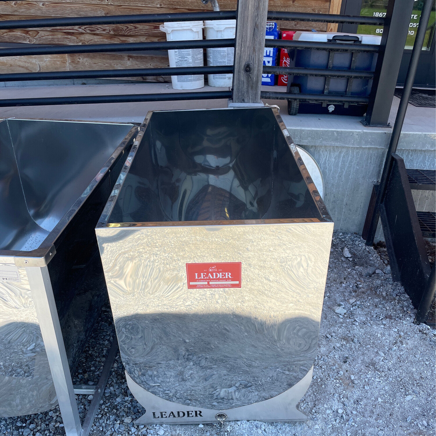 120g Leader SS Storage Tank