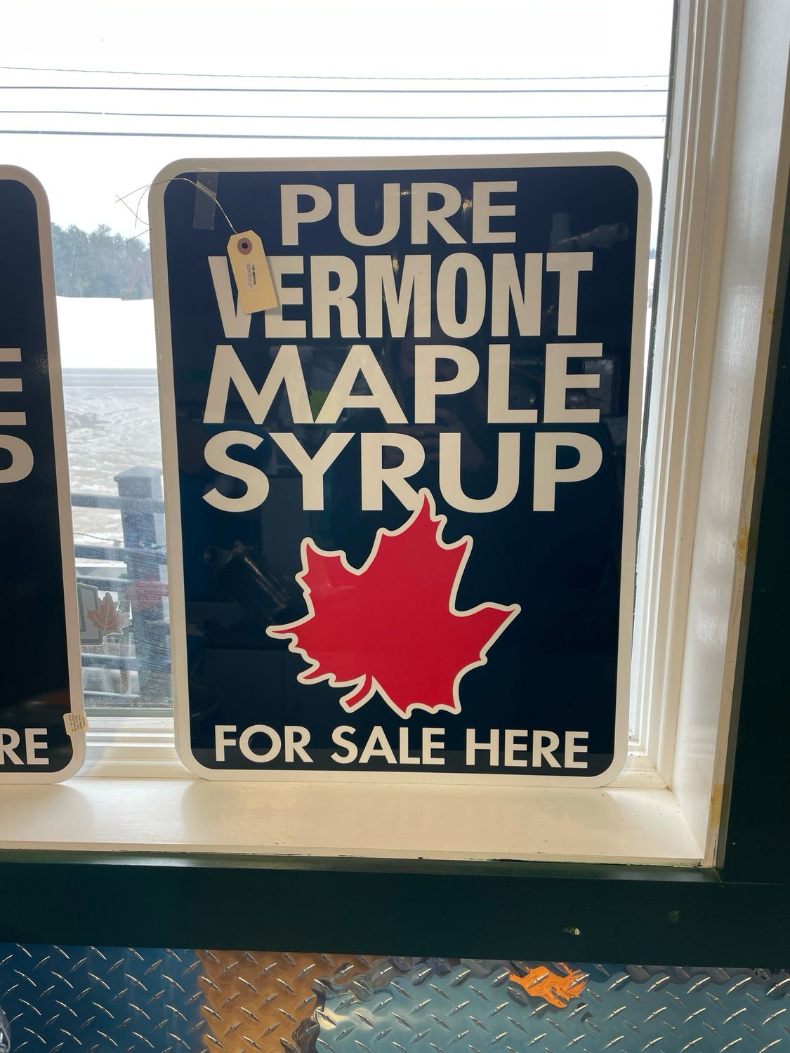 Pure Maple Syrup for Sale Here VT Sign 18 x 24