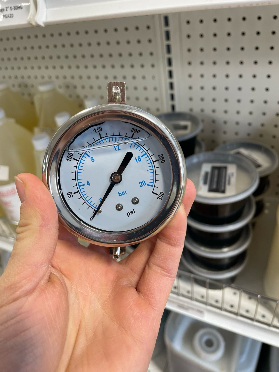 0-300PSI Pressure gauge RO