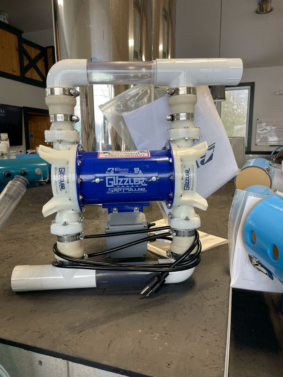 Guzzler Double Electria dia pump (600 taps)