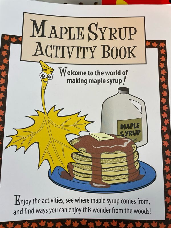Maple Syrup Activity Book
