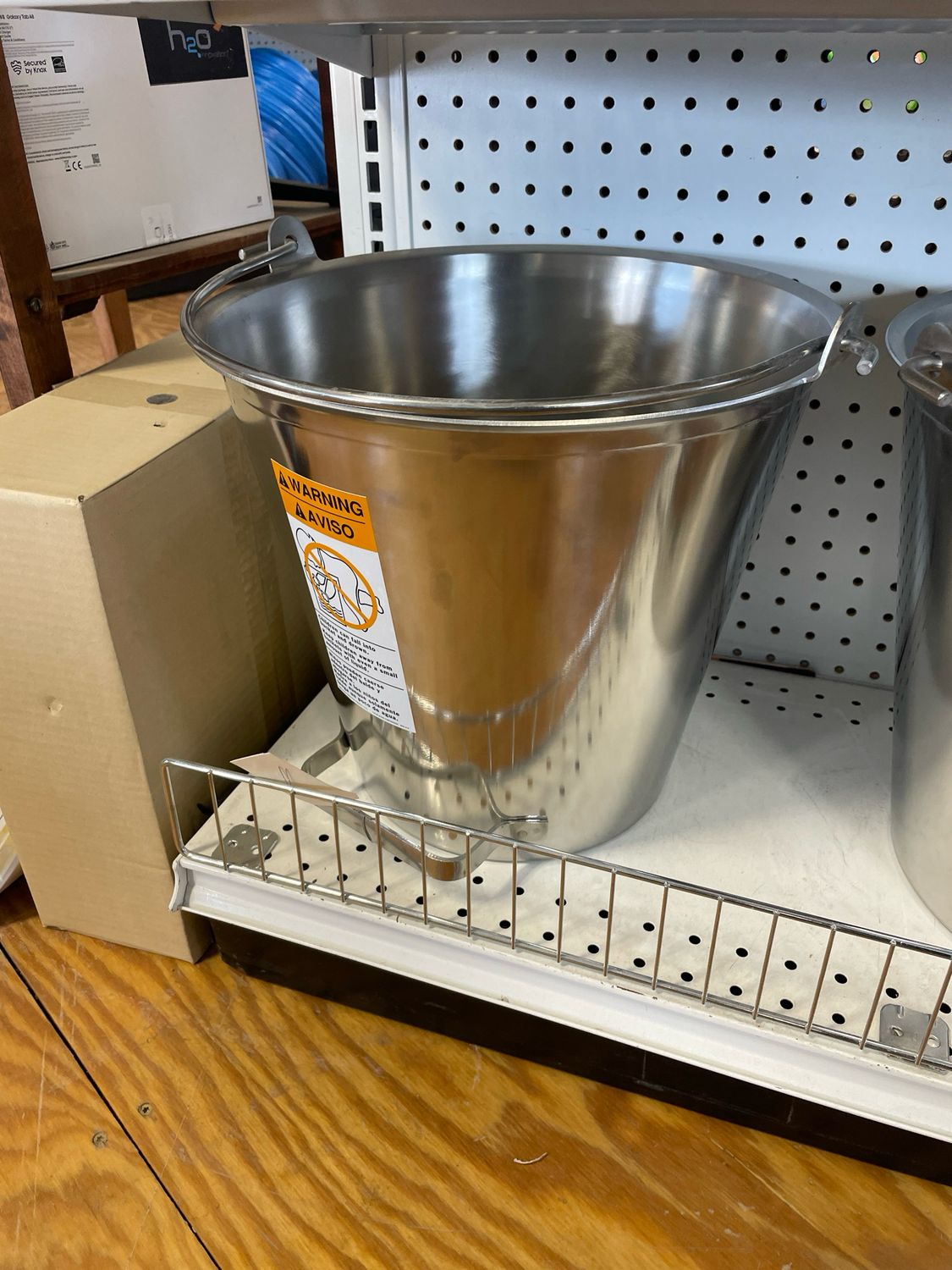 16 Quart SS Syrup Draw-off Pail