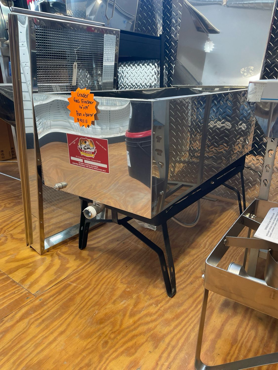 16&quot; x 34&quot; Leader Gas Finisher