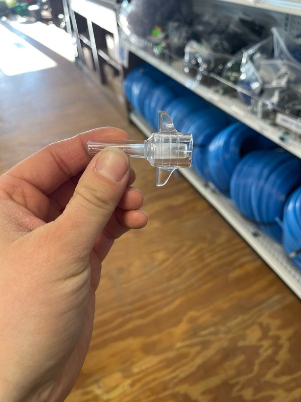 Lapierre Clear Spout Reducer 7/16 - 1/4 (100/Bags)