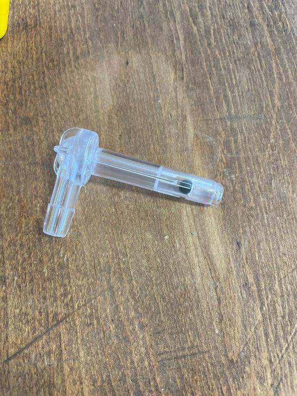Leader 5/16 Clear Check Valve Spout