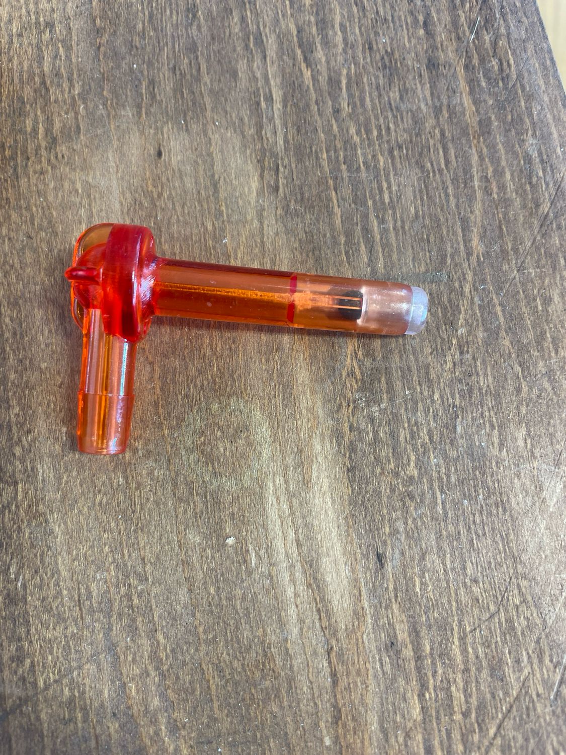 Leader 5/16 Red Check Valve Spout