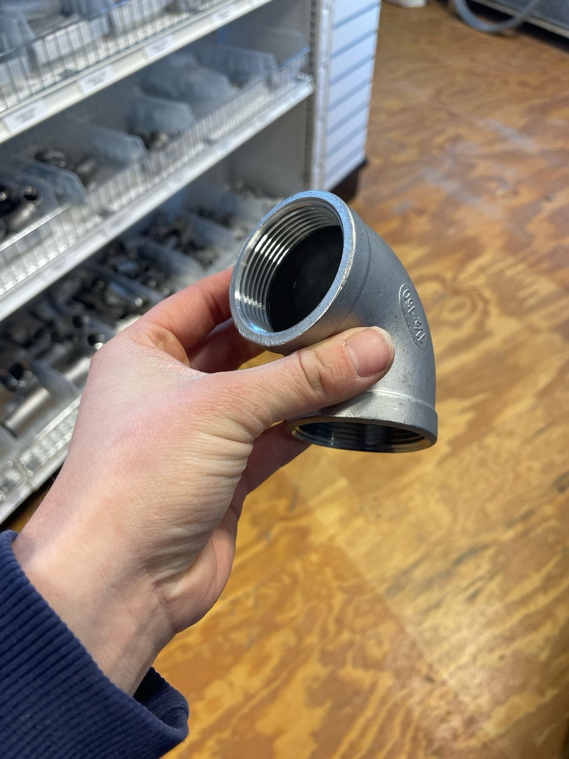 1 1/2 SS 90 Elbow FIPT