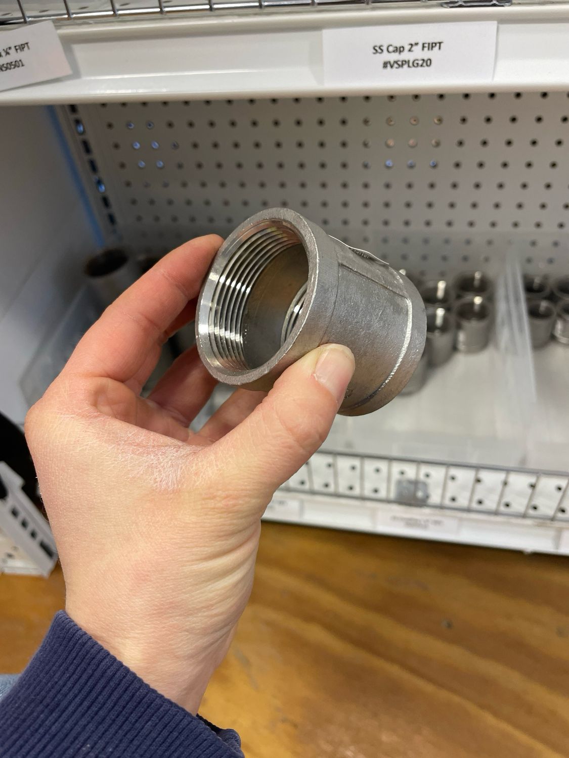 1 1/2 SS FIPT Coupling
