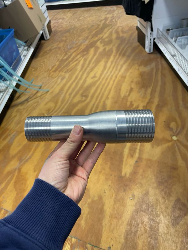 1 1/2 x 2 INS SS Reducing Coupling