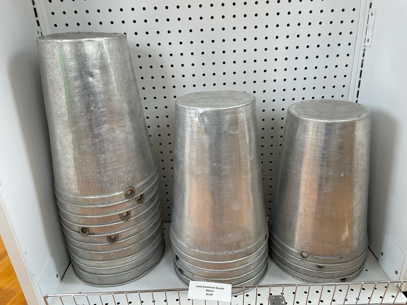 Used Aluminum Bucket