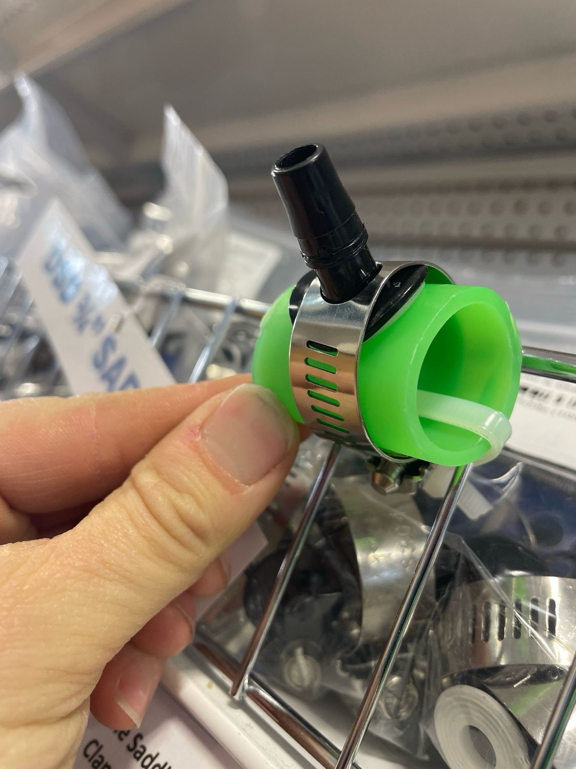 3/4&quot; DSD Straight Tubing Saddle for 5/16 (10/bag)