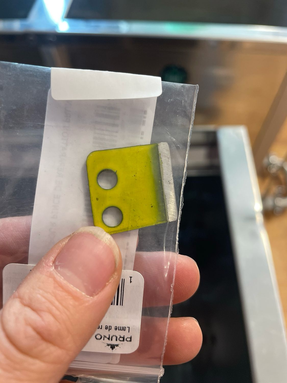 Cutter blade for tubing Stripper