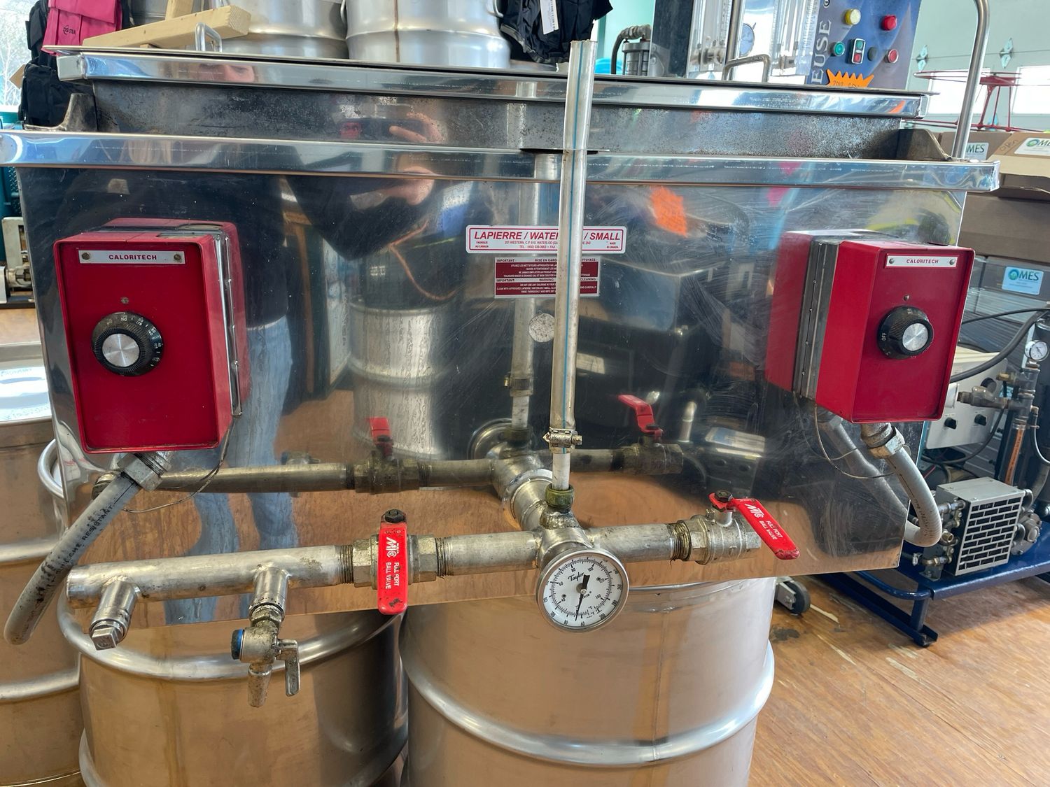 Used 40g Lapierre Water Jacketed Canner (No Stand)