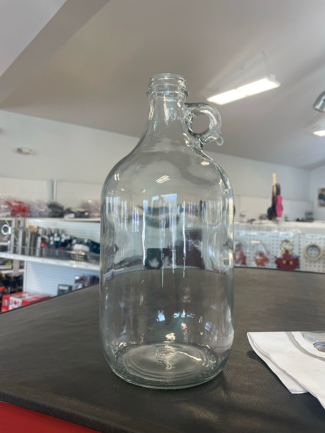 1/2 Gallon Gallone Glass Jug w/Handle (6/cs)