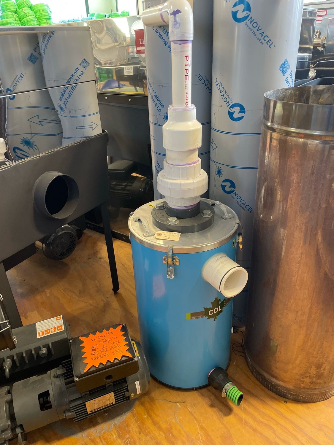 Used 3&quot; CDL High Vac Moisture Trap