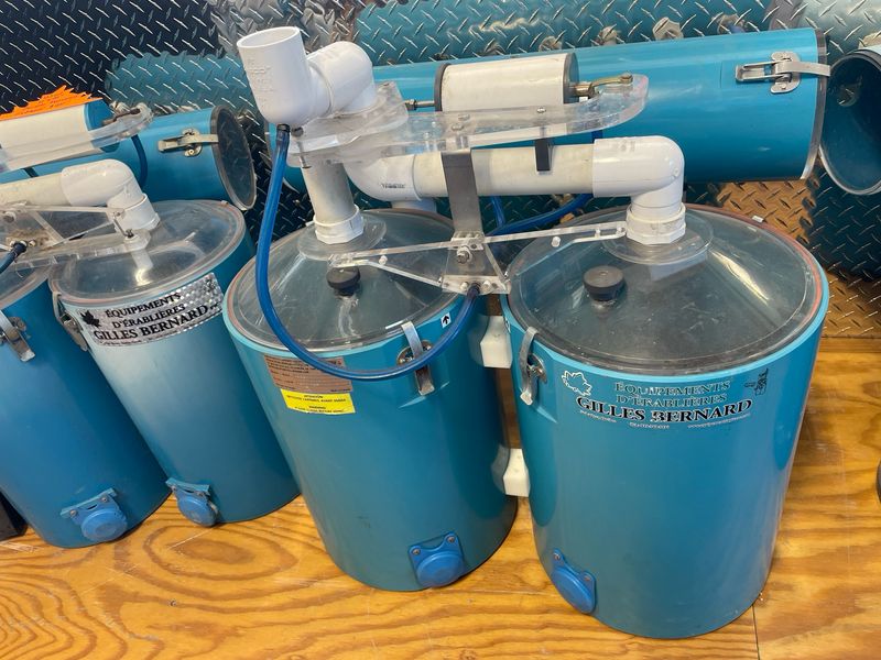 Used 12 x 18 Double Mech Extr