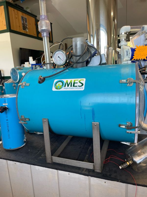 Used MES Extractor 1/2hp 3ph  electric 4000 tap