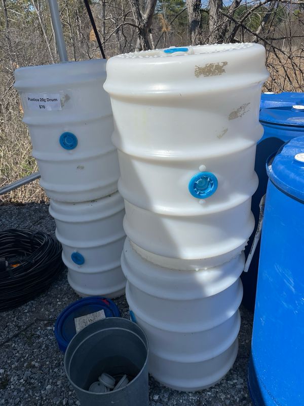 Used 20g Plastica Barrels