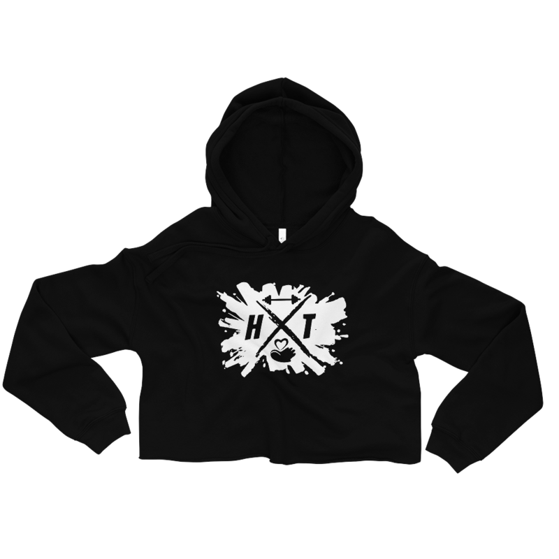 Cropped Pullover Hoodie
