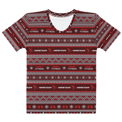 Women's Ugly Holiday Workout Tee