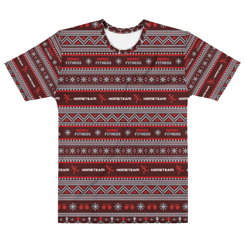 Men&#39;s Ugly Holiday Workout Te