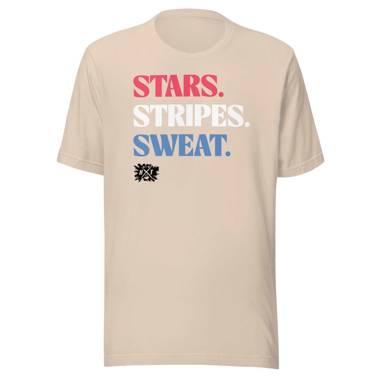 Stars. Stripes. Sweat. - Unisex Crew Tee
