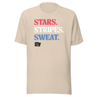 Stars. Stripes. Sweat. - Unisex Crew Tee