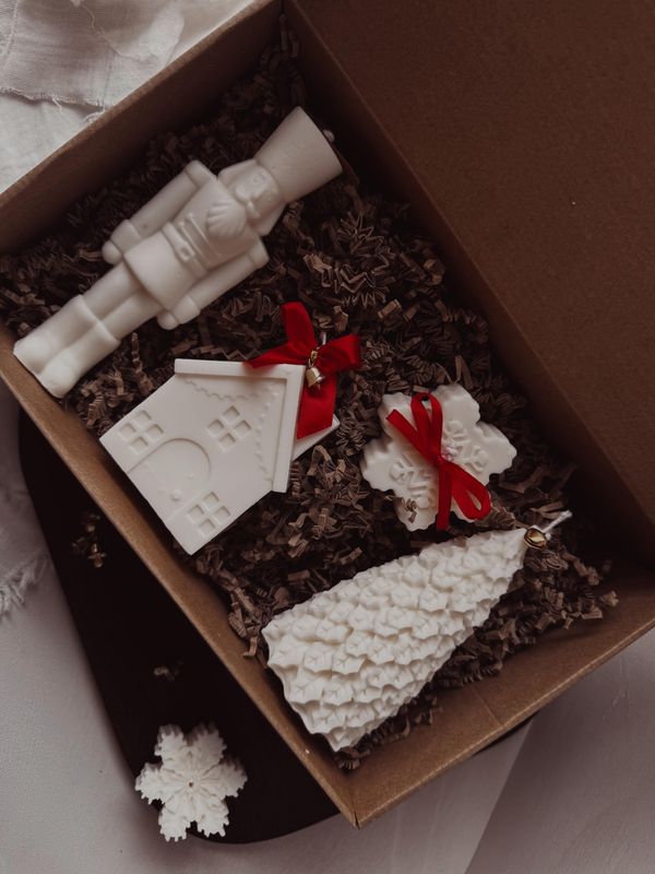 Velas de Navidad - Pack Bosque Encantado