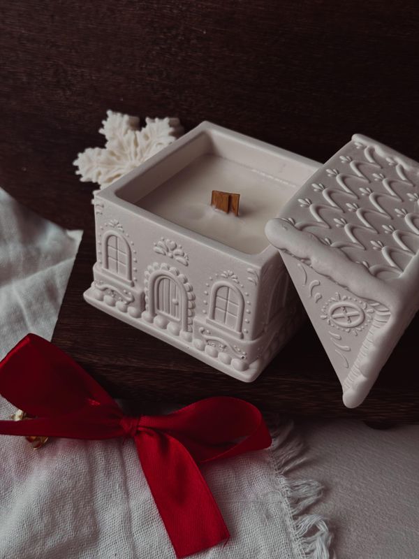 Velas de Navidad - Casita de Jengibre