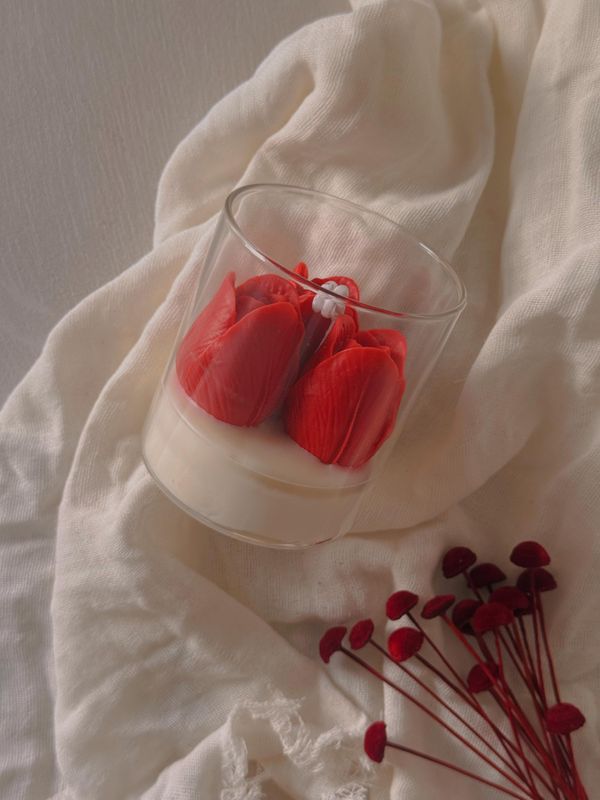 Velas artesanales aromáticas - Jardín de Cristal