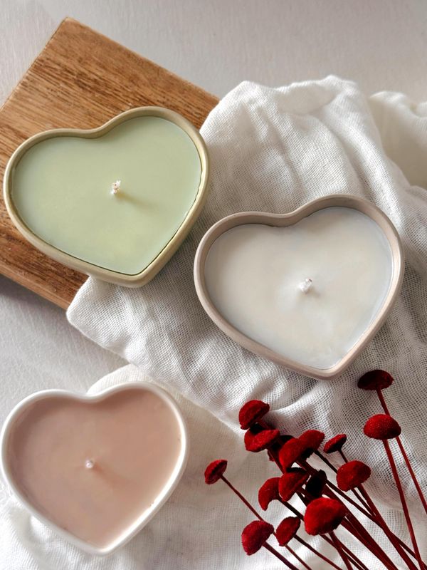 Velas artesanales aromáticas - Light the Love