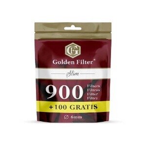 Filtros Golden Filter Slim 900+100 Uds