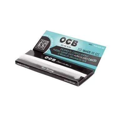 Papel De Fumar Ocb 1,1/4 Premium Qr NEGRO