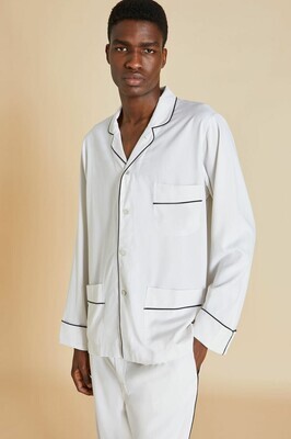 Men silk pajamas set