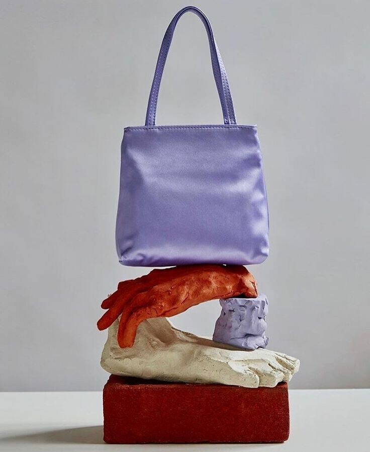 Cathy Lux silk handbag